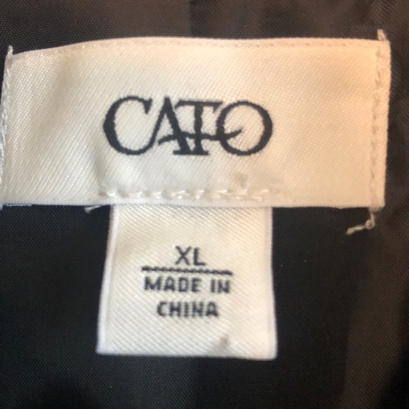 Beautiful XL black faux fur jacket - Picture 3 of 4